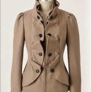 Anthropologie | Idra Jacket | Tan | 0 (XS)